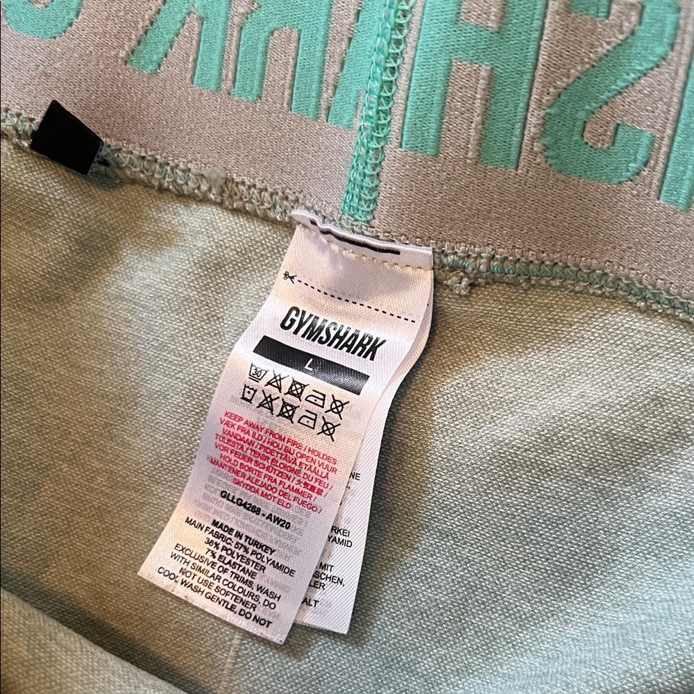 Gymshark Women’s Light Green Leggings Large - Picture 6 of 11